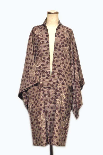 ha0066 haori - haorijJacket -   Japanese vintage jacket silk