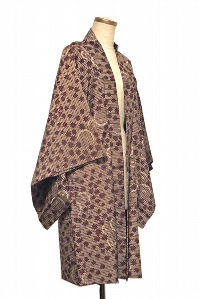ha0066 haori - haorijJacket -   Japanese vintage jacket silk
