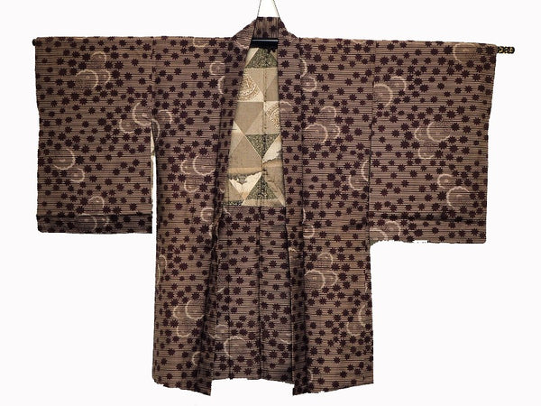 ha0066 haori - haorijJacket -   Japanese vintage jacket silk