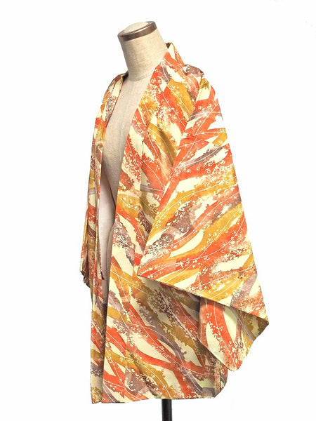 ha0070 haori - haorijJacket -   Japanese vintage jacket silk