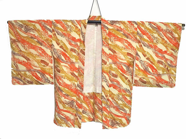 ha0070 haori - haorijJacket -   Japanese vintage jacket silk