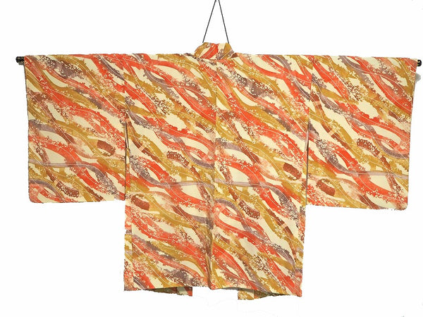 ha0070 haori - haorijJacket -   Japanese vintage jacket silk