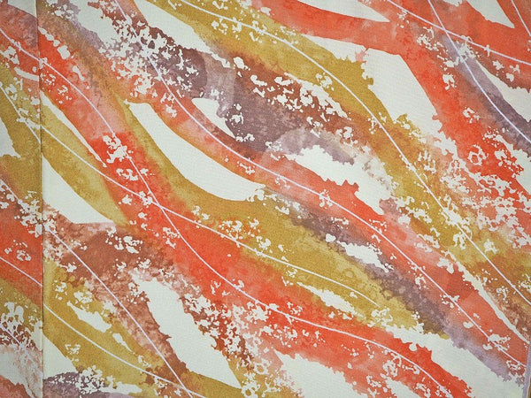 ha0070 haori - haorijJacket -   Japanese vintage jacket silk