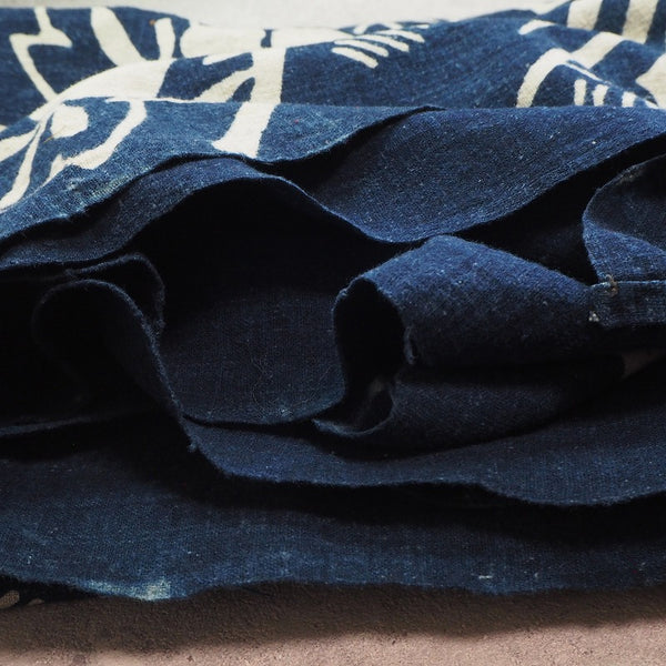 "Furoshiki"  0002 Japanese antique cloth Cotton Indigo dye