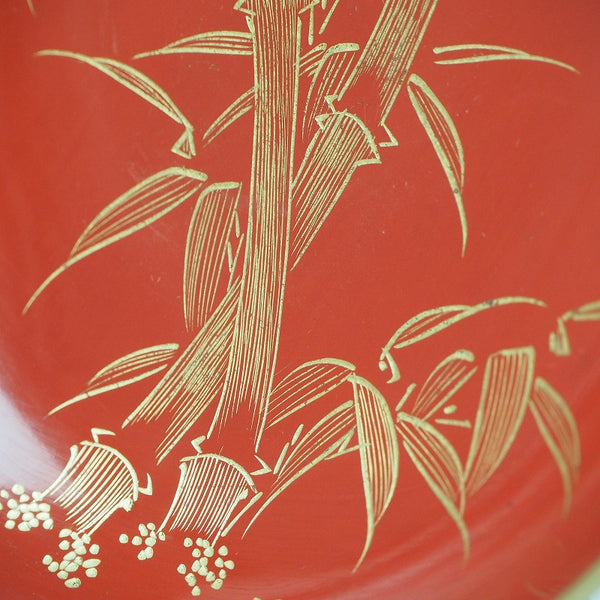 "Sakazuki" 0001 Five sets of sake cups of crane, turtle, pine, bamboo and plum pattern　02 Japan "sakazuki"　盃