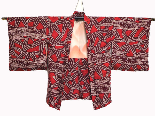 ha0004 haori - haorijJacket -   Japanese vintage jacket silk