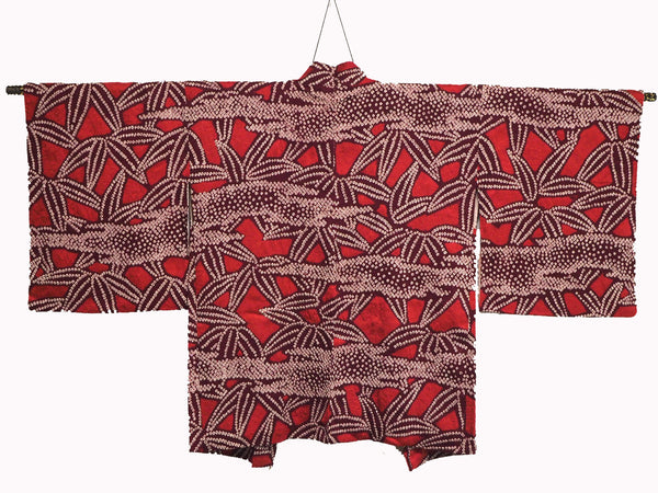 ha0004 haori - haorijJacket -   Japanese vintage jacket silk