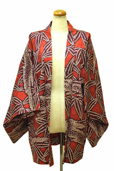 ha0004 haori - haorijJacket -   Japanese vintage jacket silk