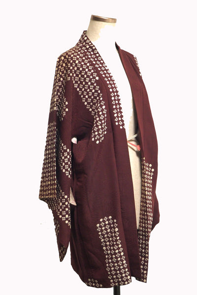 ha0005 haori - haorijJacket -   Japanese vintage jacket silk