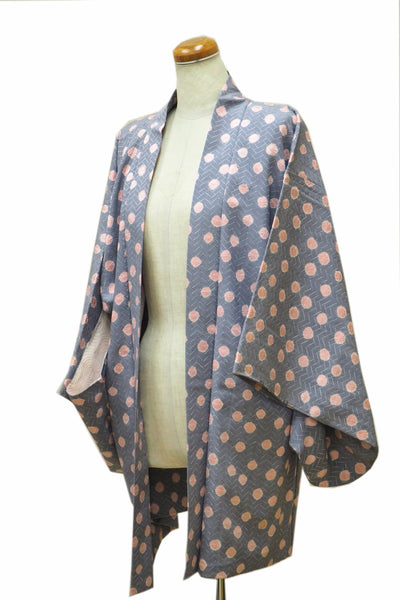 ha0008 haori - haorijJacket -   Japanese vintage jacket silk
