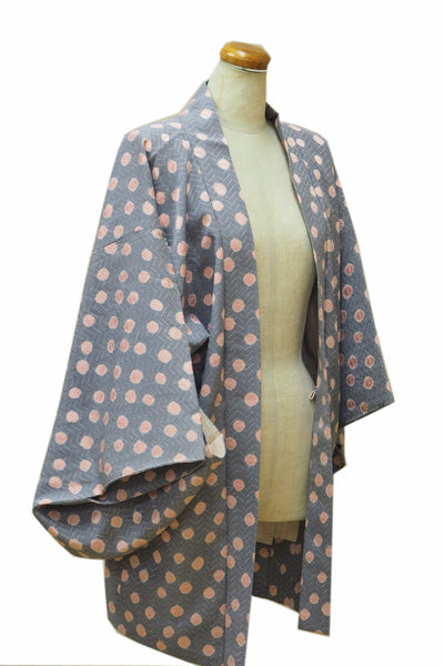 ha0008 haori - haorijJacket -   Japanese vintage jacket silk
