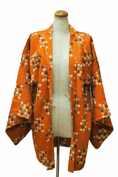 ha0009 haori - haorijJacket -   Japanese vintage jacket silk
