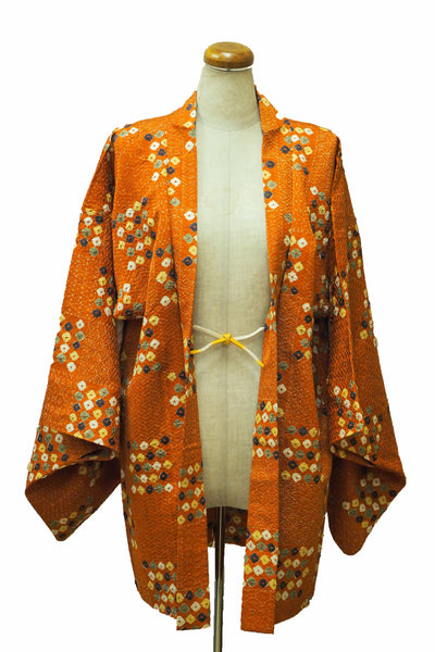 ha0009 haori - haorijJacket -   Japanese vintage jacket silk