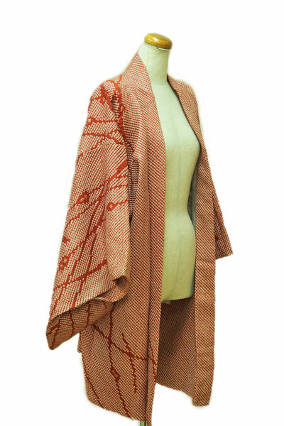 ha0010 haori - haorijJacket -   Japanese vintage jacket silk