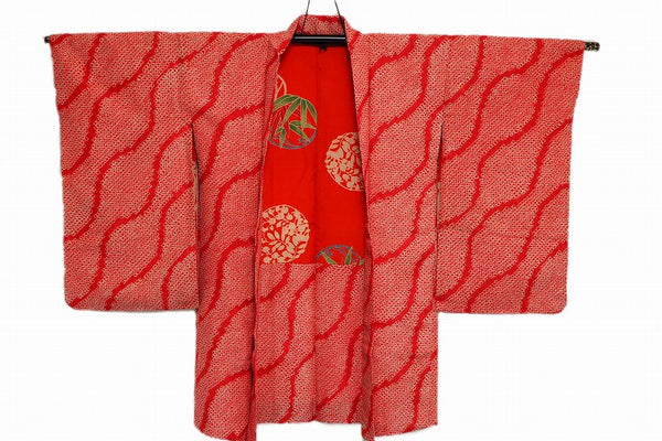 ha0011 haori - haorijJacket -   Japanese vintage jacket silk