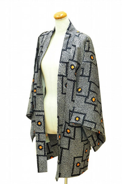 ha0015 haori - haorijJacket -   Japanese vintage jacket silk