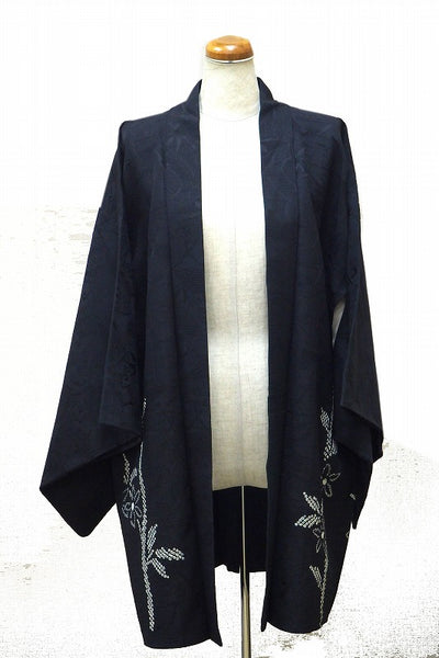 ha0016 haori - haorijJacket -   Japanese vintage jacket silk