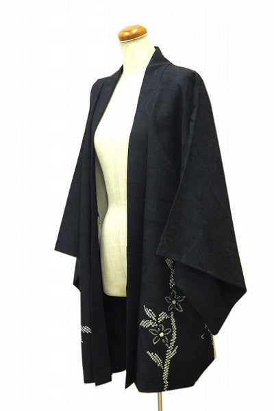 ha0016 haori - haorijJacket -   Japanese vintage jacket silk