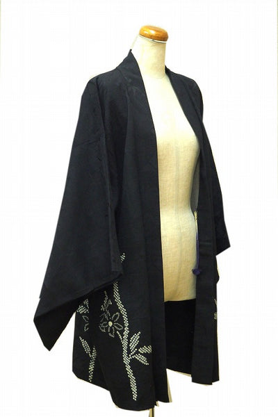 ha0016 haori - haorijJacket -   Japanese vintage jacket silk
