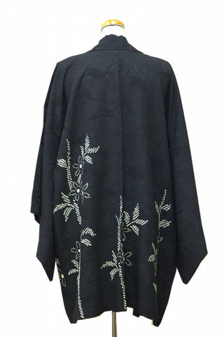 ha0016 haori - haorijJacket -   Japanese vintage jacket silk